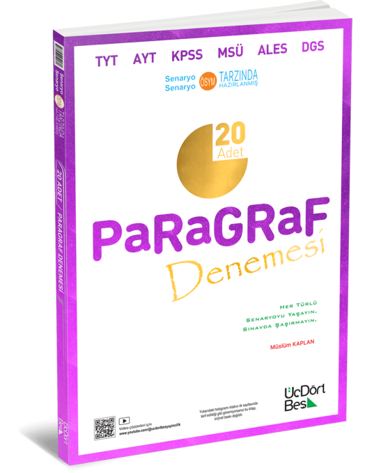 20 Adet Paragraf Denemesi